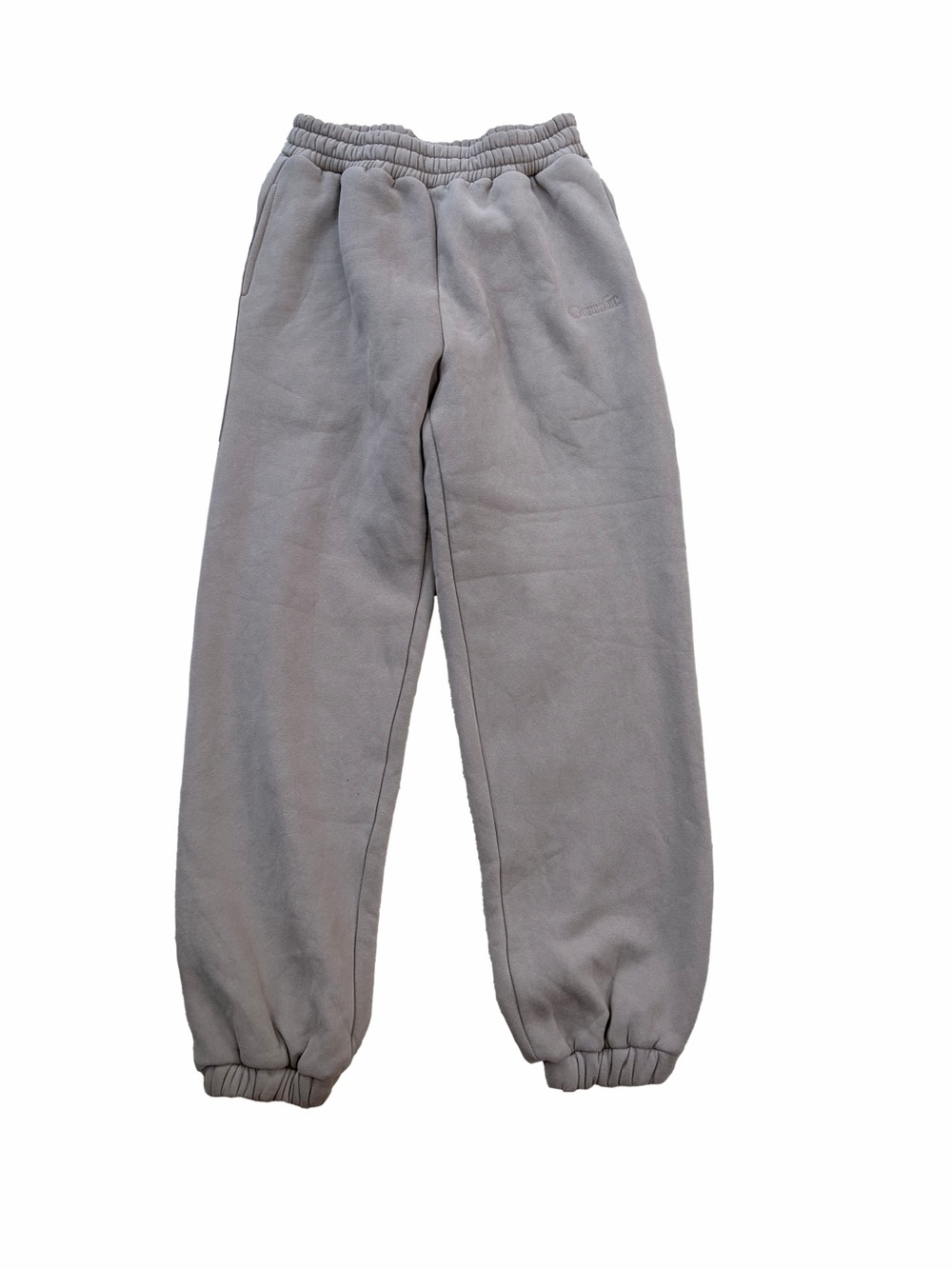 Comfrt Size Medium Signature Fleece Relaxed Cozy Oversized Jogger Sweatpants
